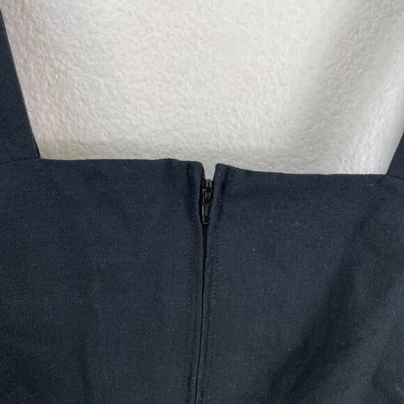 NEW L'agence Womens 2 Black Cropped Twist Front Tank Top - Picture 4 of 9